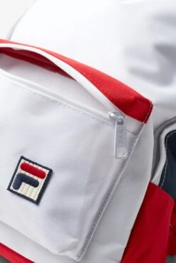 Fila Mini Backpack - White/Navy/Red 5 Fila Mini Backpack - White/Navy/Red -Tennis Gear Online FILA COM XLarge LA171J77 102 03 e