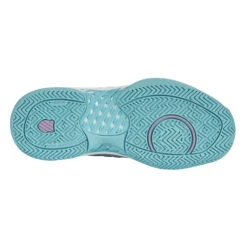 K-Swiss Hypercourt Express 2 (Women's) - Brilliant White/Angel Blue/Sheer Lilac 5 K-Swiss Hypercourt Express 2 (Women's) - Brilliant White/Angel Blue/Sheer Lilac -Tennis Gear Online K96613 190c