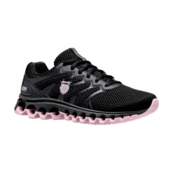 K-Swiss Tubes 200 (Women's) - Black/Cherry Blossom (Available Size: 6.5, 8.5, 9.5) -Tennis Gear Online K97112 056d