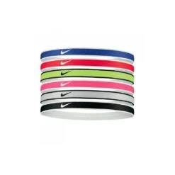 Nike Swoosh Sport Headbands (6 Pack) - University Red/Game Royal/Volt