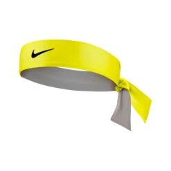 Nike Premier Tennis Head Tie - Yellow Strike/Black