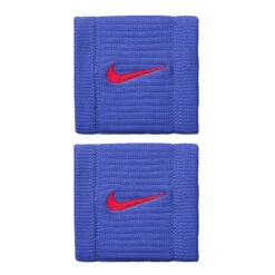 Nike Dri-Fit Wristbands Reveal - Game Royal/White/University Red