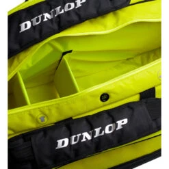Dunlop SX Performance 8 Pack Thermo Bag - Black/Yellow -Tennis Gear Online SX Perf 8Packd