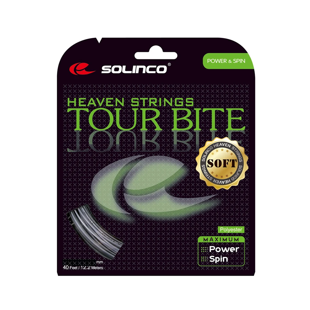 Solinco Tour Bite Soft 17 - Grey 1 Solinco Tour Bite Soft 17 - Grey