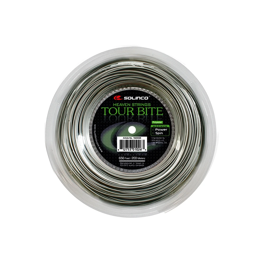 Solinco Tour Bite 16L (200m) - Grey 1 Solinco Tour Bite 16L (200m) - Grey