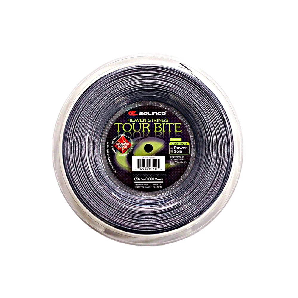 Solinco Tour Bite Diamond Rough 17 (200m) - Grey 1 Solinco Tour Bite Diamond Rough 17 (200m) - Grey