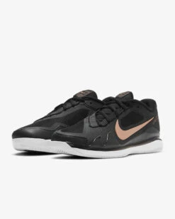 Nike Court Air Zoom Vapor Pro (Women's) - Black/White/Metallic Red Bronze -Tennis Gear Online W CZ0222 024 4