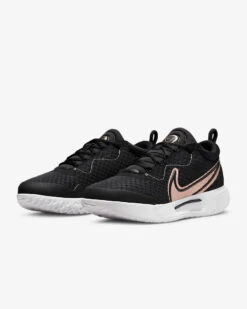 Nike Court Zoom Pro (Women's) - Black/White/Metallic Red Bronze -Tennis Gear Online WDH0990 091 4