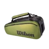 Wilson Blade V8 Super Tour 15 Pack Bag - Black/Green