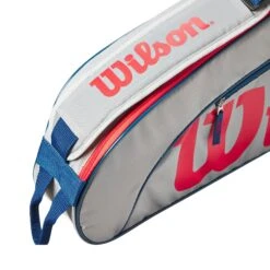 Wilson Junior 3 Pack - Grey/Red 8 Wilson Junior 3 Pack - Grey/Red -Tennis Gear Online WR8023901 3 3PK GY.png.high res
