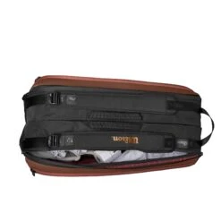 Wilson Pro Staff V14 Super Tour 9 Pack Bag - Desert Bronze -Tennis Gear Online WR8024501 8 Super Tour Pro Staff V14 9PK Copper.png.high res