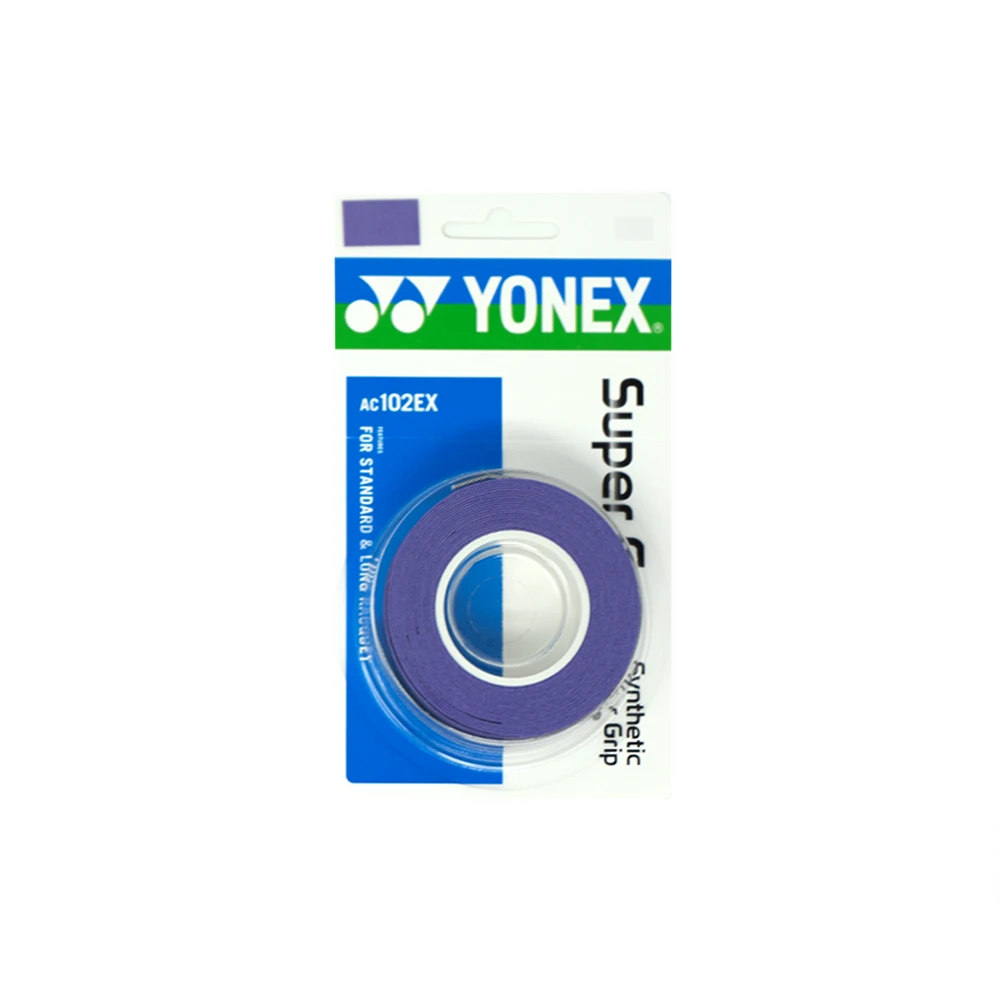 Yonex Super Grap Overgrips (3-Pack) - Deep Purple 1 Yonex Super Grap Overgrips (3-Pack) - Deep Purple