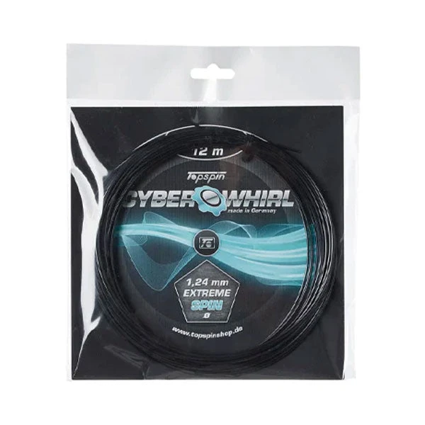 Topspin Cyber Whirl (12m) - 1.24mm - Black 1 Topspin Cyber Whirl (12m) - 1.24mm - Black