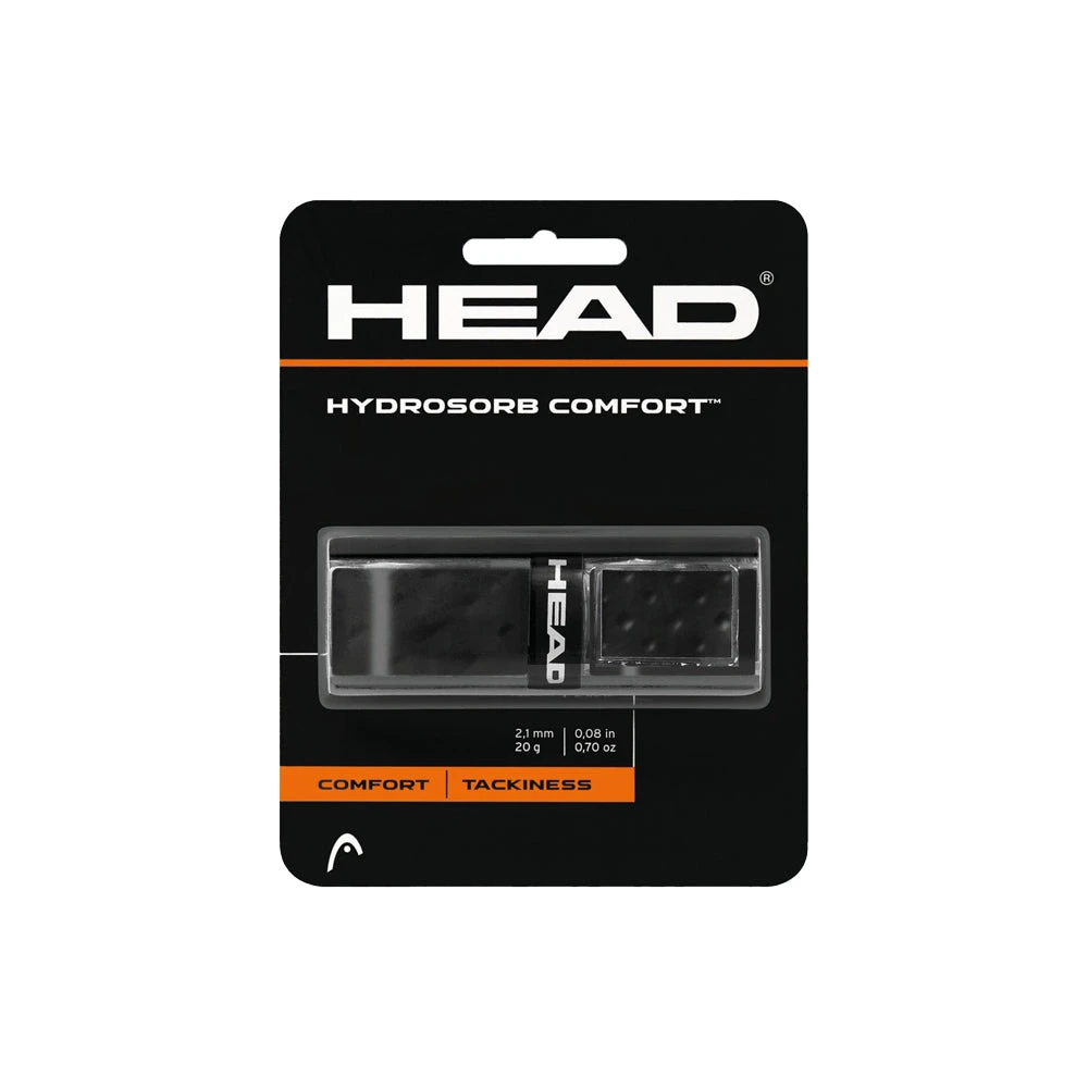 Head Hydrosorb Comfort Grip - Black 1 Head Hydrosorb Comfort Grip - Black