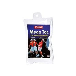 Tourna Mega Tac Overgrips (10-Pack) - Blue