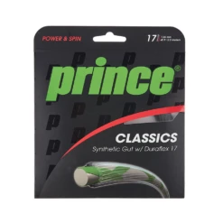 Prince Synthetic Gut W/Duraflex 17 - Black