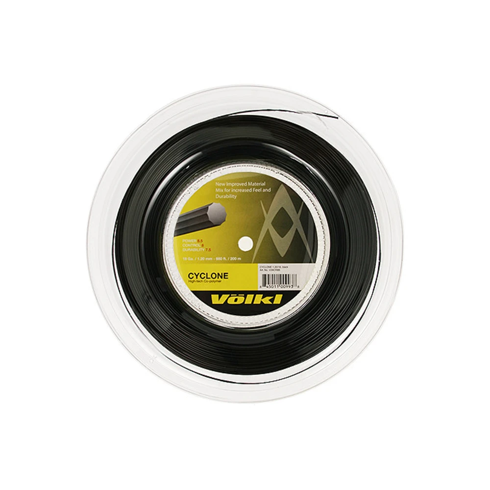 Volkl Cyclone 17 Reel (200m) - Black 1 Volkl Cyclone 17 Reel (200m) - Black