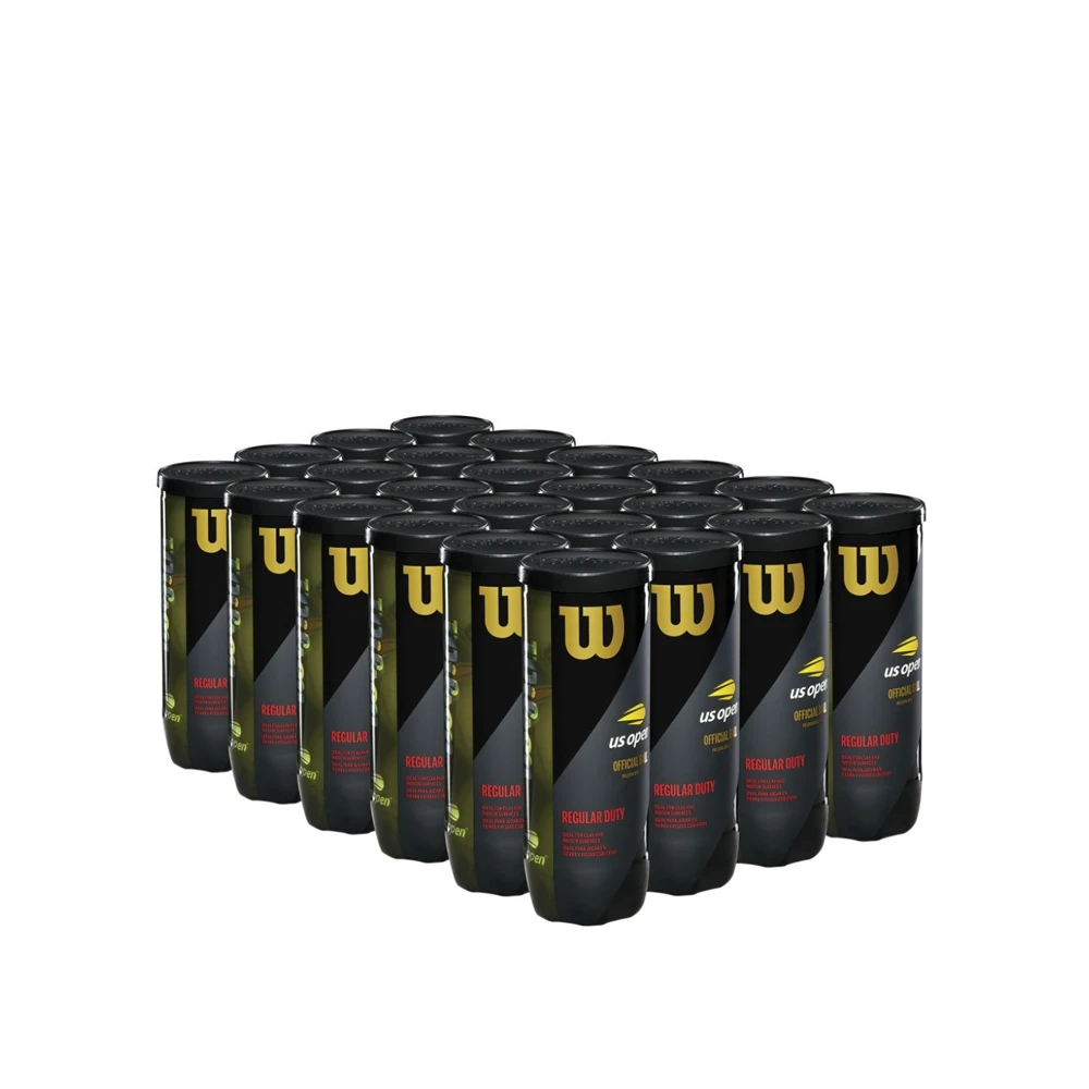 Wilson US Open Regular Duty - Case (24 Cans / 72 Balls) 1 Wilson US Open Regular Duty - Case (24 Cans / 72 Balls)
